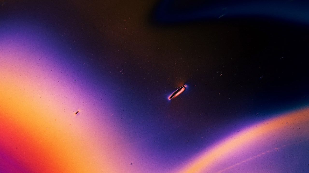 Abstract thermal image representing data visualization and statistical analysis